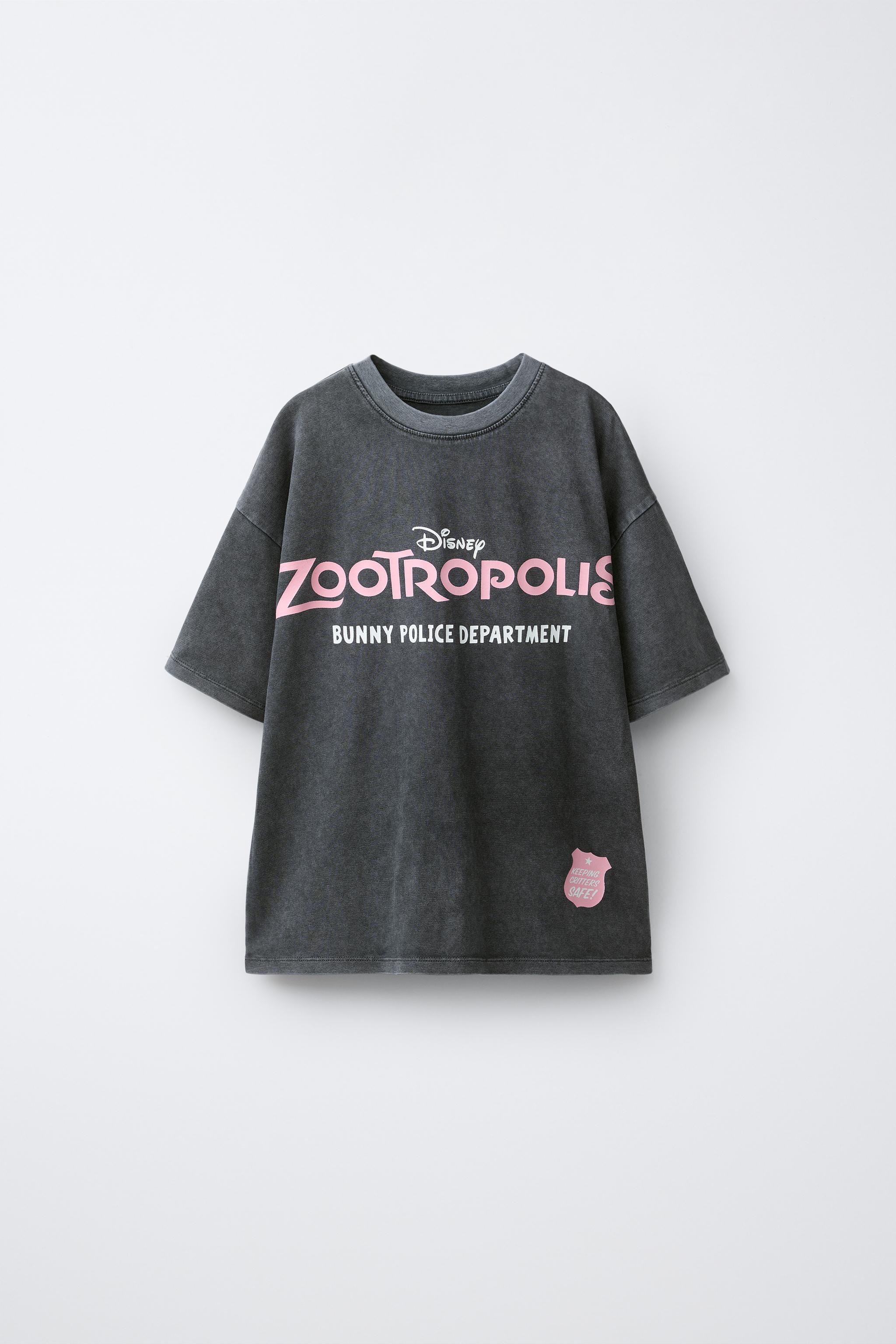 ZOOTOPIA © DISNEY WASHED EFFECT T-SHIRT